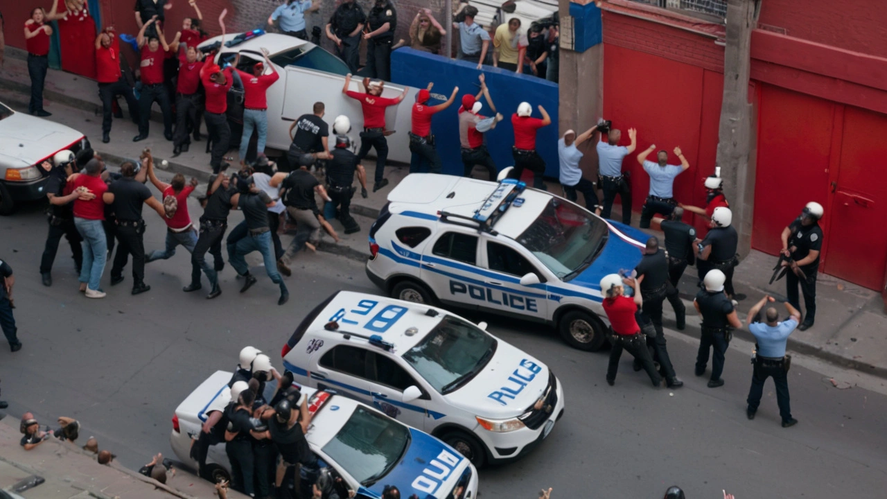 Confusão Entre Torcidas de Náutico e Santa Cruz Gera Caos Antes do Jogo