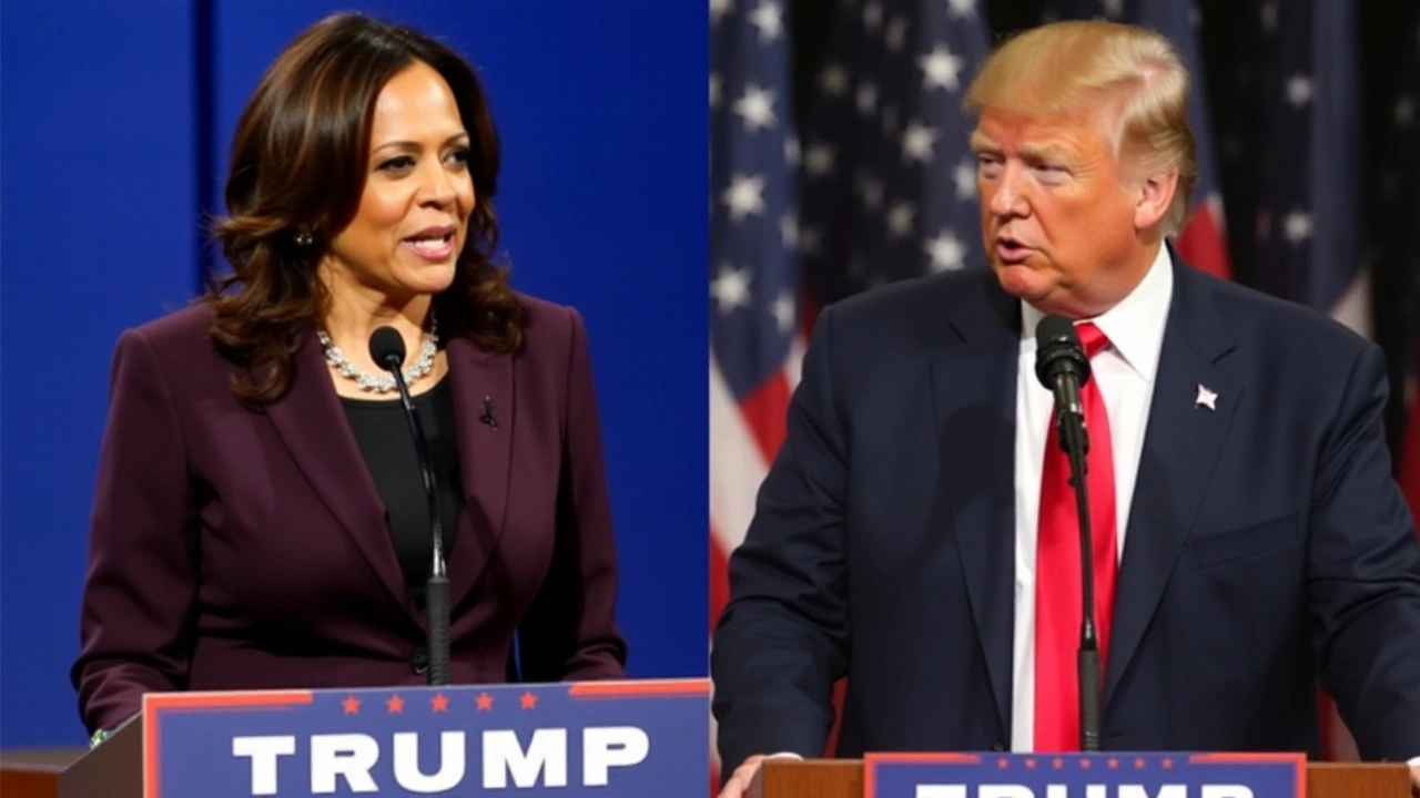 Kamala Harris e Donald Trump: Empate Técnico nos Estados Decisivos da Eleição de 2024